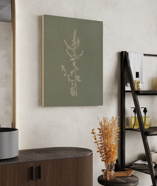Gifts from the Meadow VI Sage Print