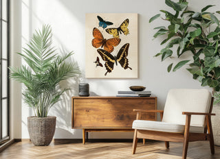 Vintage Butterfly I Print