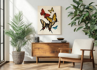 Vintage Butterfly II Print
