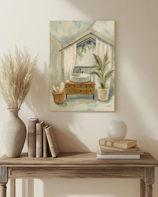 Bathroom in the Attic II Print