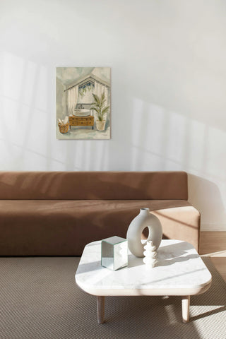 Bathroom in the Attic II Print