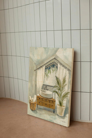 Bathroom in the Attic II Print