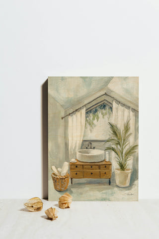 Bathroom in the Attic II Print