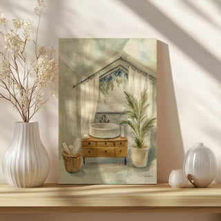 Bathroom in the Attic II Print
