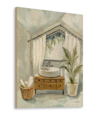 Bathroom in the Attic II Print