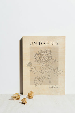 French Flower Poster I Print
