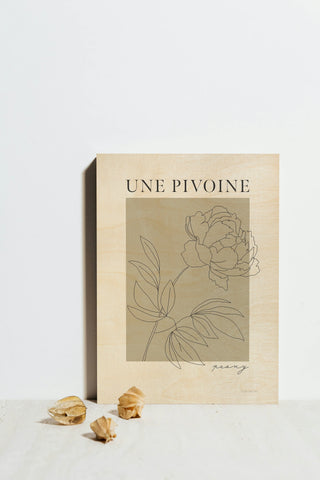 French Flower Poster III Print