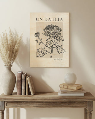 French Flower Poster I Bold Print