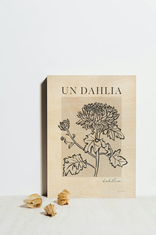 French Flower Poster I Bold Print