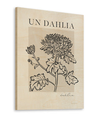French Flower Poster I Bold Print