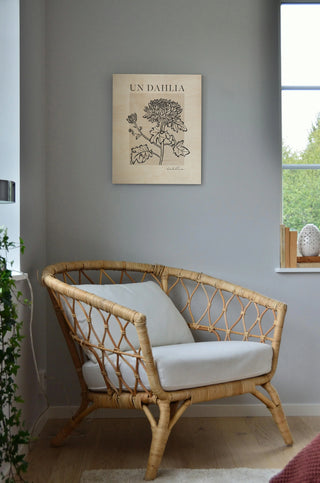French Flower Poster I Bold Print
