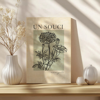 French Flower Poster II Bold Print