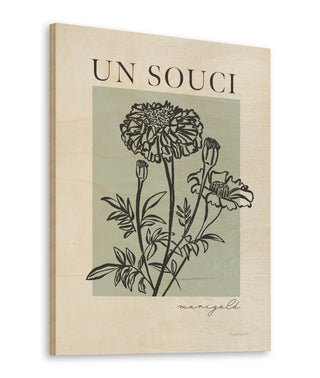 French Flower Poster II Bold Print