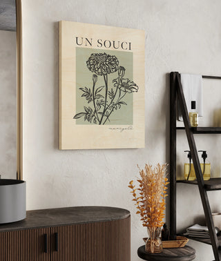 French Flower Poster II Bold Print