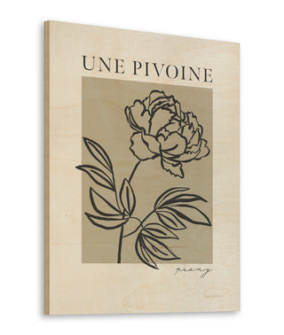 French Flower Poster III Bold Print