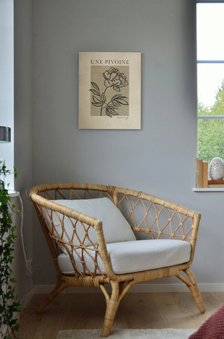 French Flower Poster III Bold Print