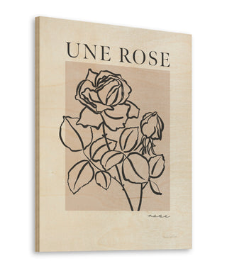 French Flower Poster IV Bold Print