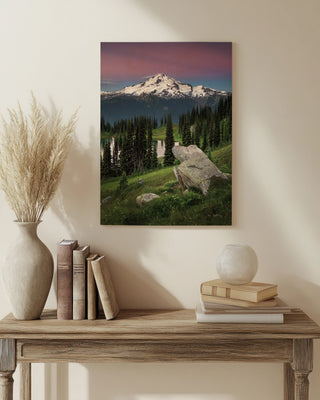 Image Lake Glacier Peak North Cascades Print