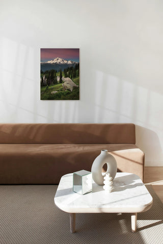 Image Lake Glacier Peak North Cascades Print