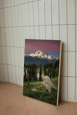 Image Lake Glacier Peak North Cascades Print