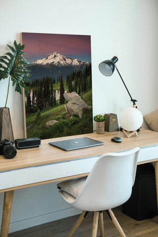 Image Lake Glacier Peak North Cascades Print