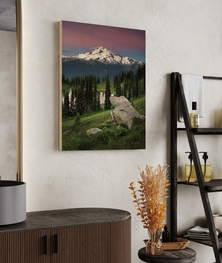 Image Lake Glacier Peak North Cascades Print