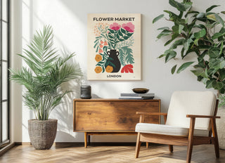 Flower Market I Print