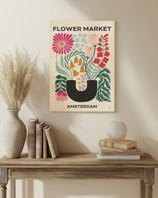 Flower Market V Print