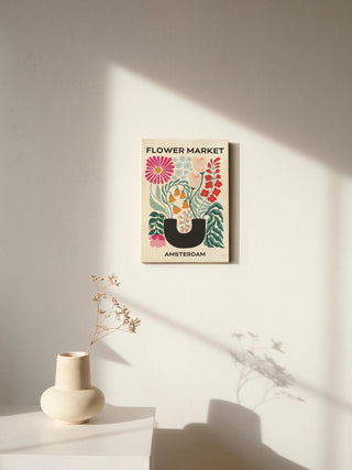 Flower Market V Print