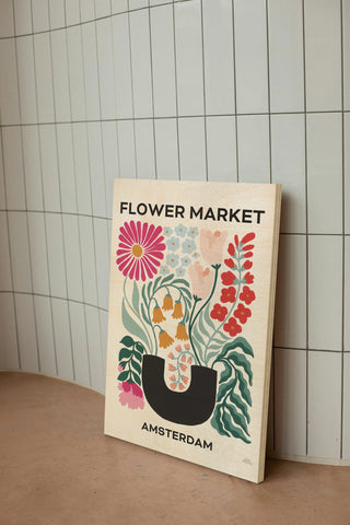 Flower Market V Print