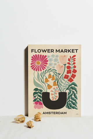 Flower Market V Print