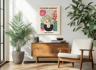 Flower Market V Print