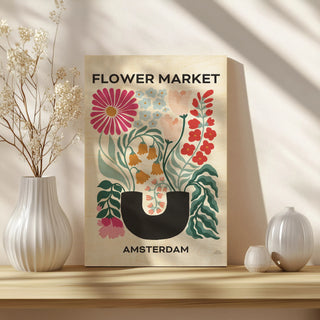 Flower Market V Print