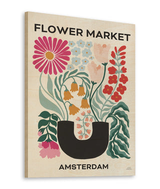 Flower Market V Print