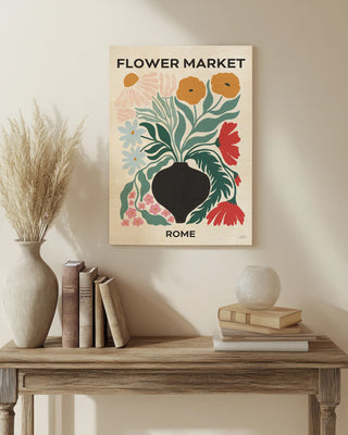 Flower Market VI Print