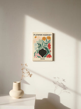Flower Market VI Print