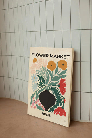 Flower Market VI Print