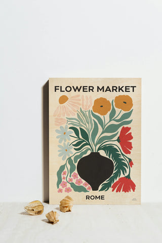 Flower Market VI Print