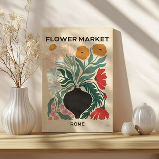 Flower Market VI Print