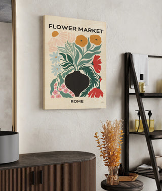 Flower Market VI Print