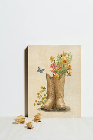 Wildflower Western I Print