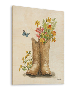 Wildflower Western I Print
