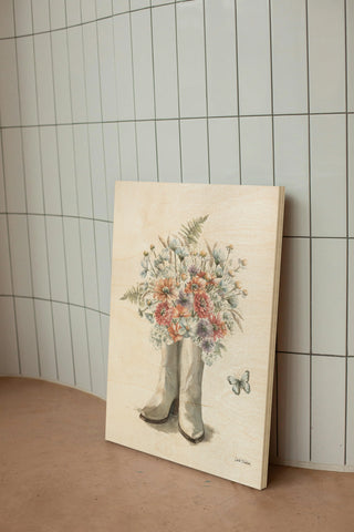 Wildflower Western III Print