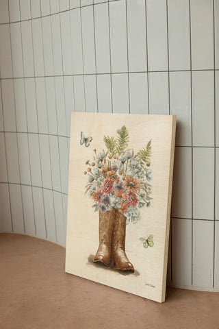 Wildflower Western IV Print