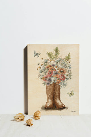Wildflower Western IV Print