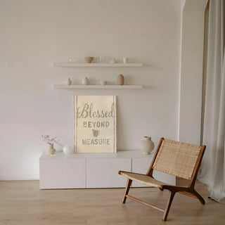 Floursack Kitchen VI Seafoam Vertical Print