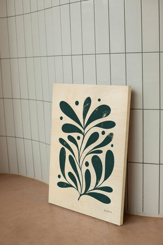 Simple Botanical III Print