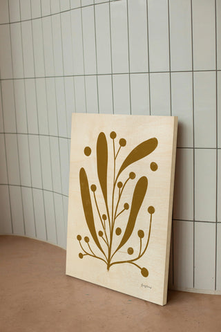 Simple Botanical IV Print