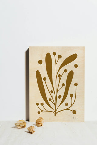 Simple Botanical IV Print
