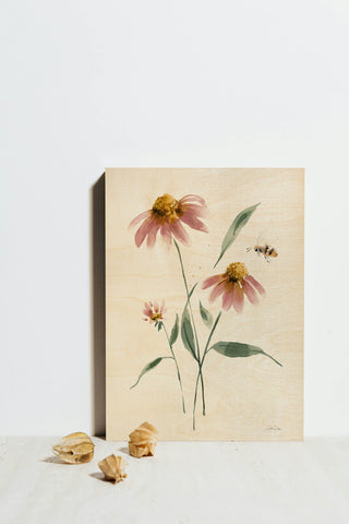 Wild for Honeybloom Wildflowers V Print